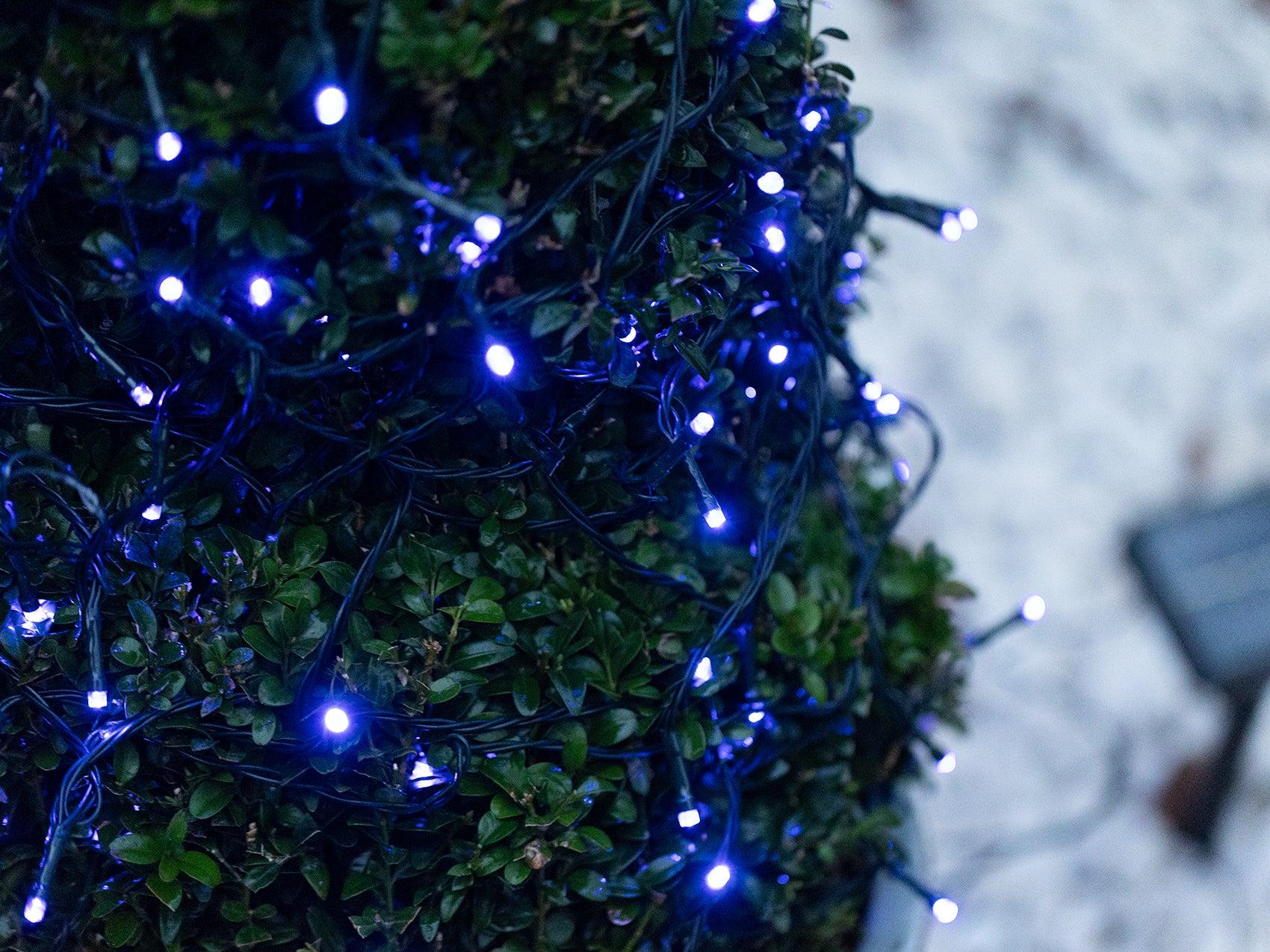 Blue Solar Fairy Lights Outdoor