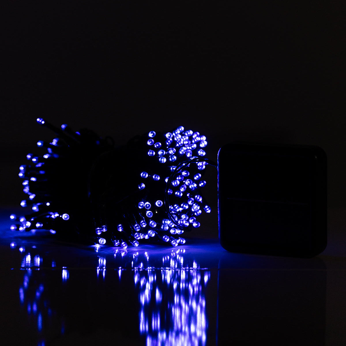 Blue Solar Fairy Lights Outdoor