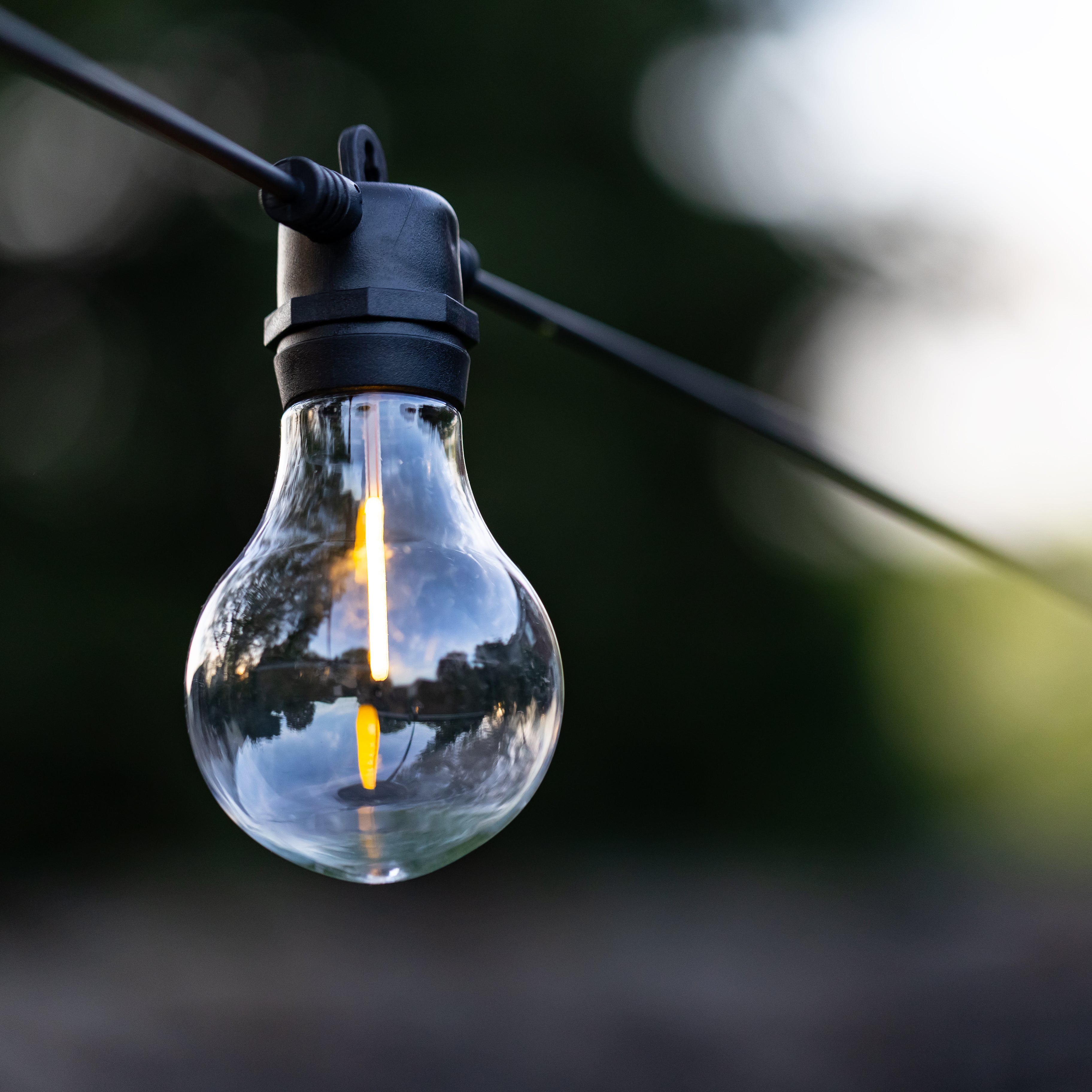 Cotswold Solar Festoon Lighting by Garden Lights Direct