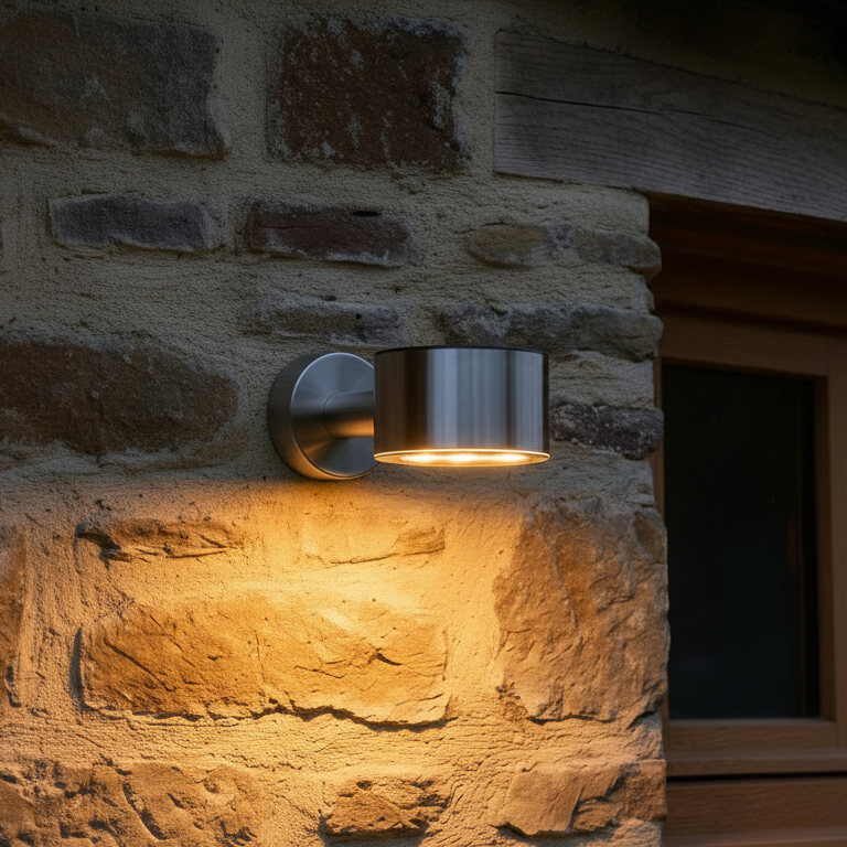 Down Facing Solar Light Outdoor IP65 Rated