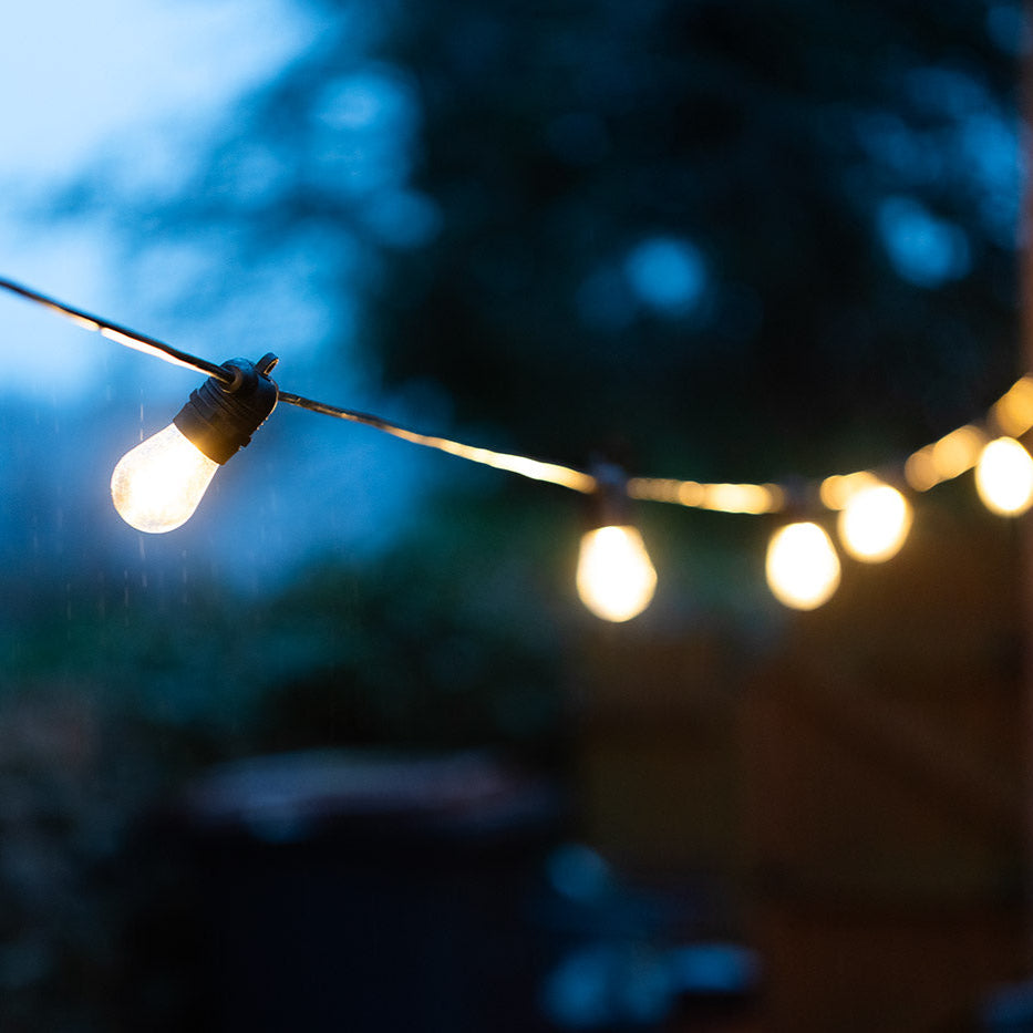Festoon Outdoor Lights IP65 Our Portofino Lights Perfect For Gardens, Patios, Events & Commercial