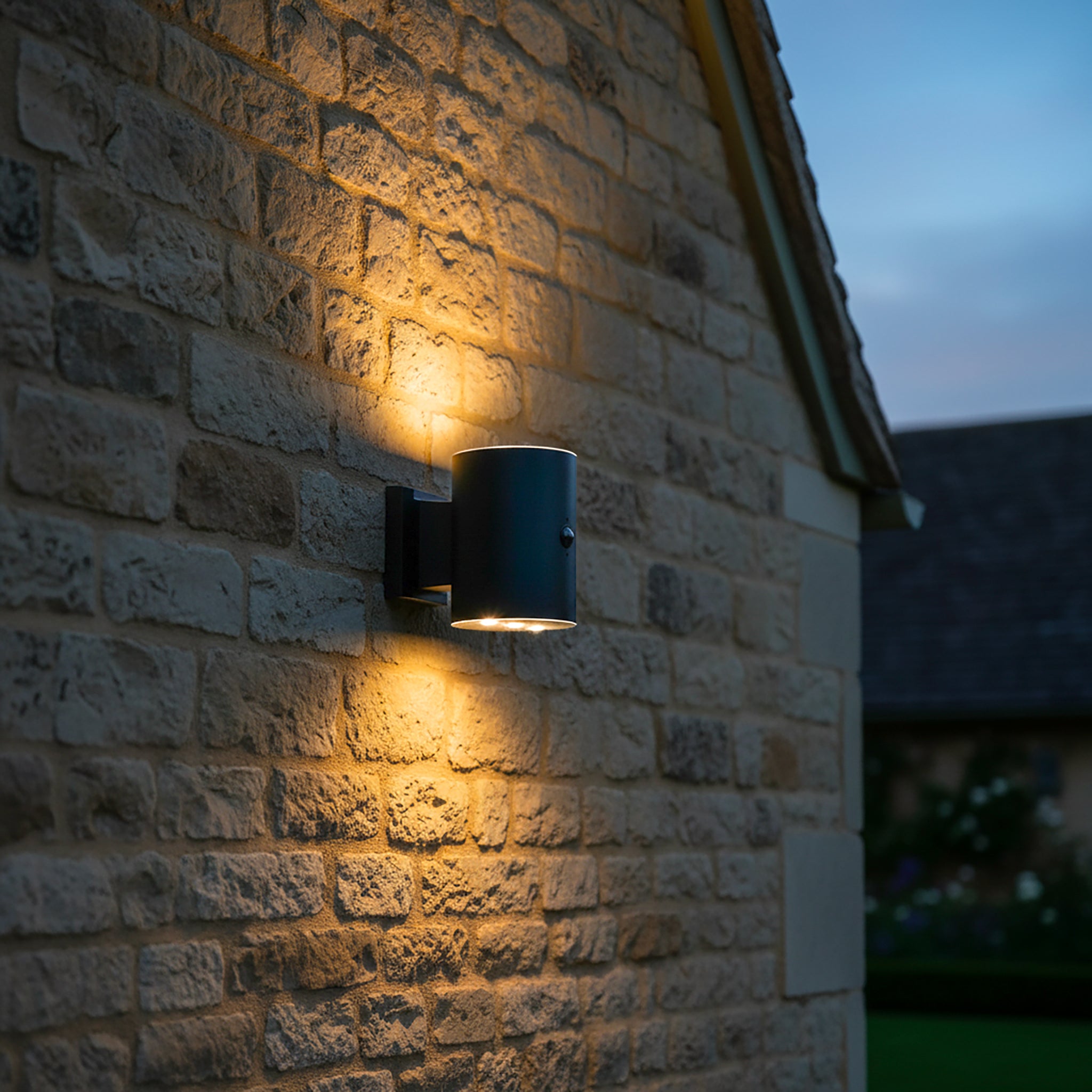 Up & Down Solar Wall Light