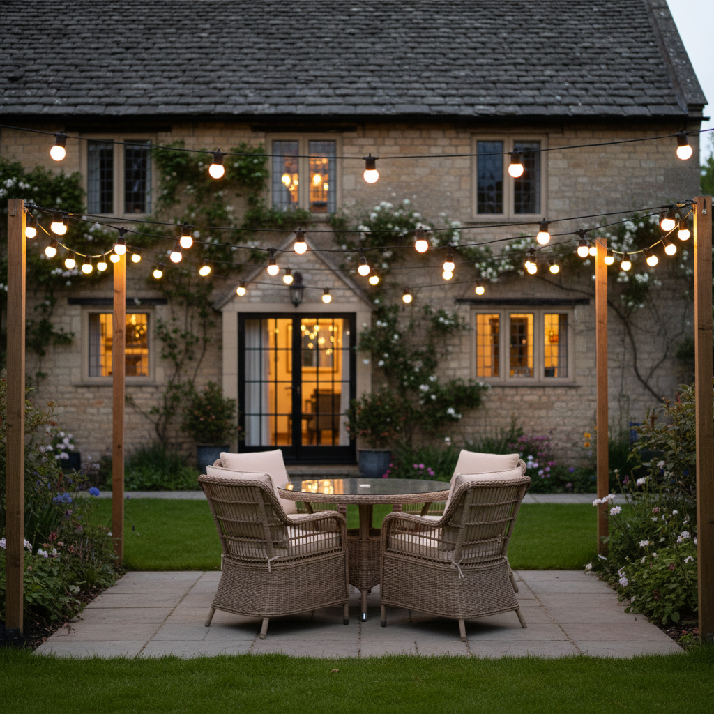 Festoon Outdoor Lights IP65 Rated