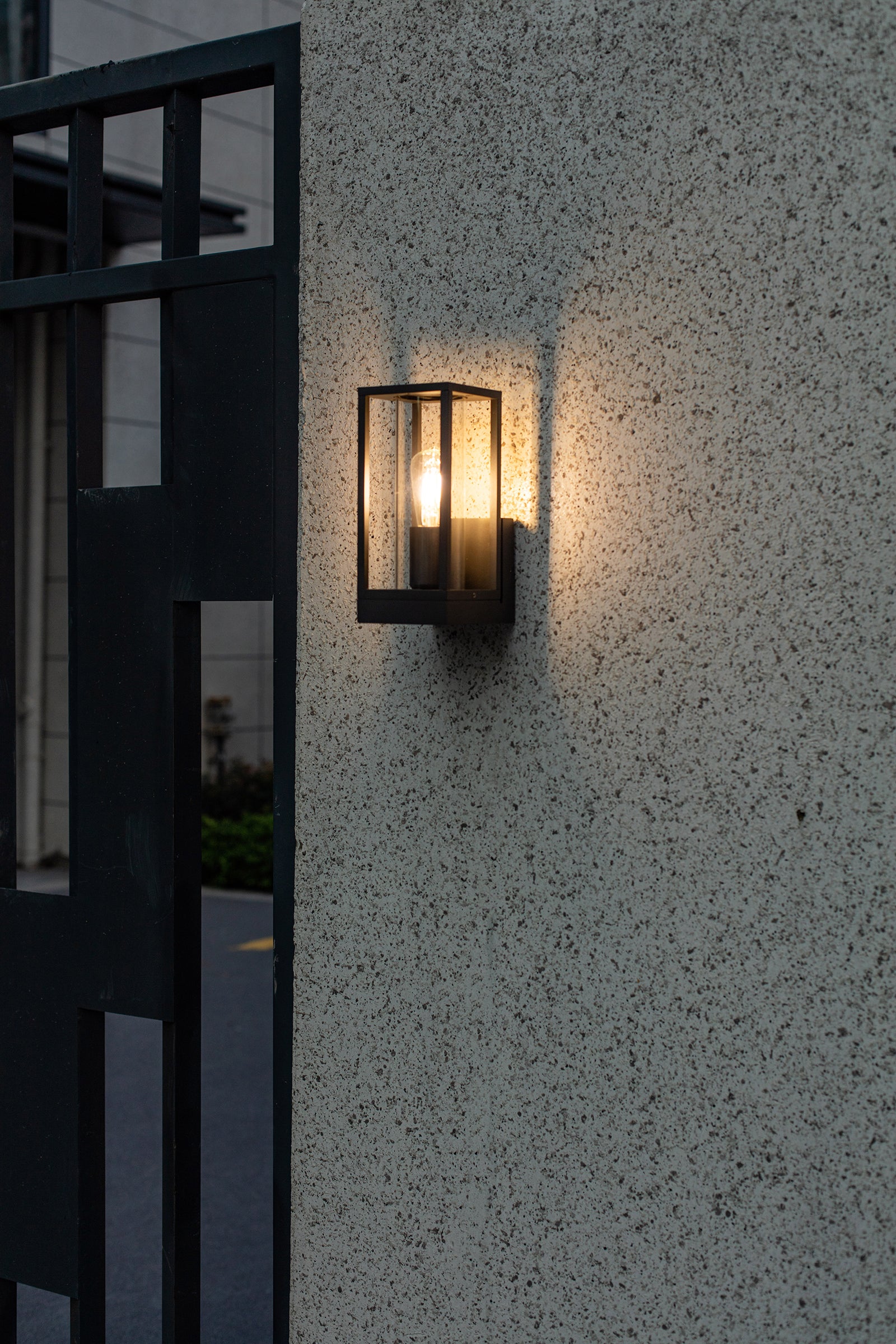 Grove Modern Professional Outdoor Aluminium Lantern IP44 Rated