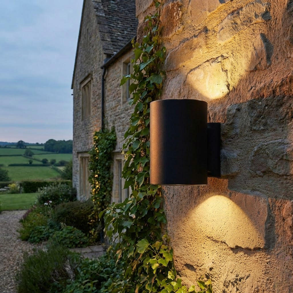 Monaco Solar Up & Down Wall Light