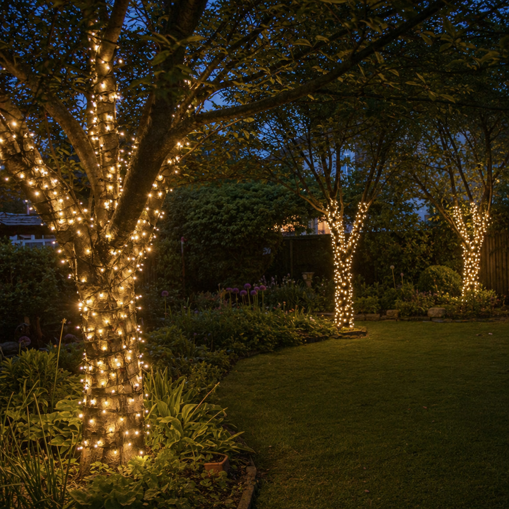 Outdoor Thick Rubber Fairy Lights 10 Metres to 100 Metres