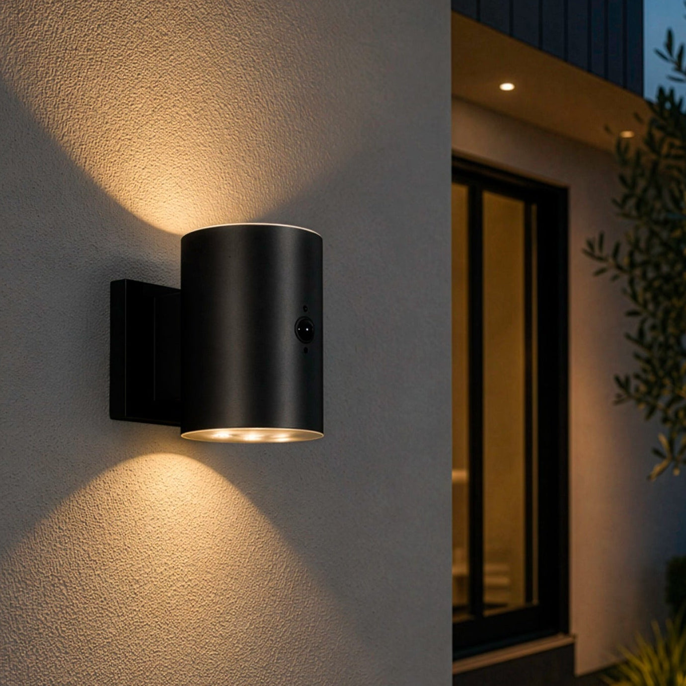 Solar Up & Down Outdoor Wall Light