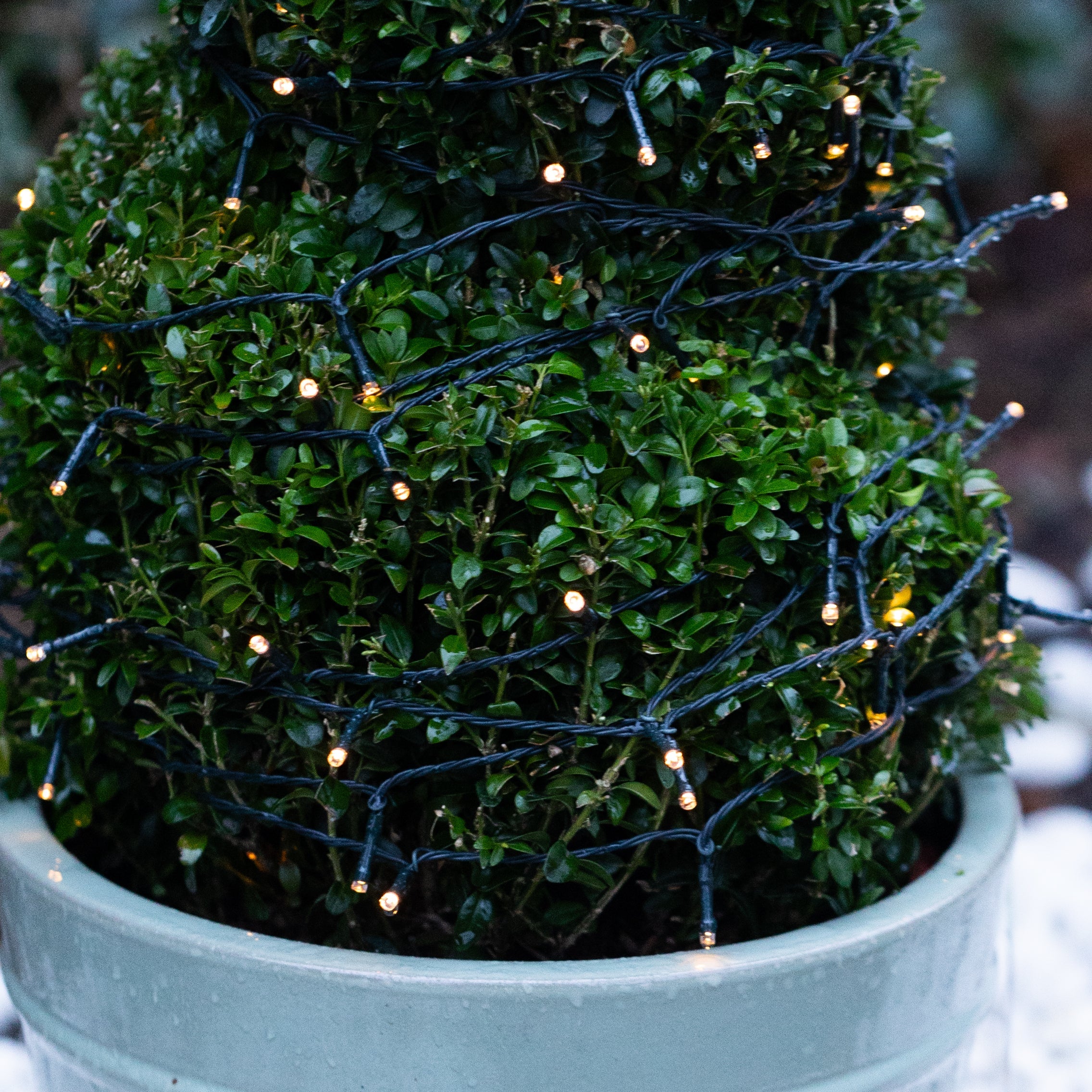 Warm Solar Fairy Lights Outdoor 22 Metres